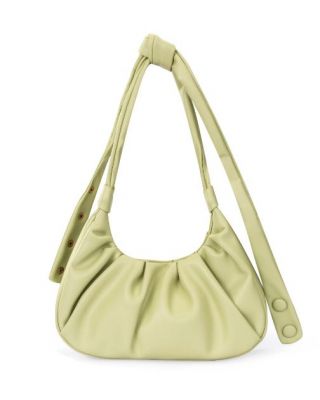 MC-1010 LM Milan Chiva Ruched Hobo/Shoulder Bag