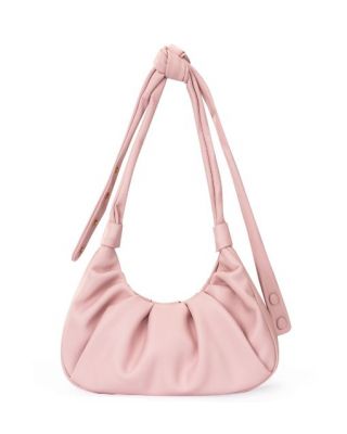 MC-1010 PK Milan Chiva Ruched Hobo/Shoulder Bag