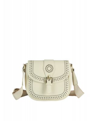 ME-0050 CREM DESIGNER CROSS BODY BAG
