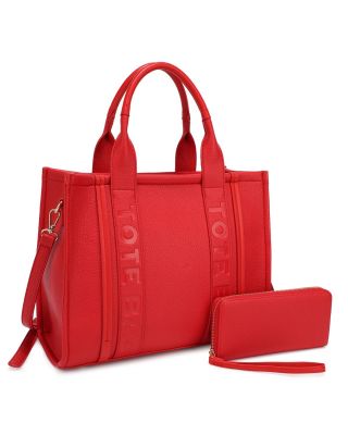 MS-31421 RD TOTE BAG WITH WALLET