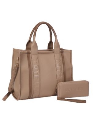 MS-31421 TP TOTE BAG WITH WALLET