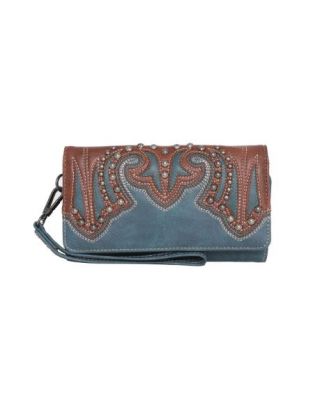 MW1055-W010 TQ Montana West Embroidered Collection Wallet