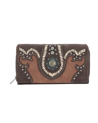 MW1061-W010 CF  Montana West Concho Collection Wallet