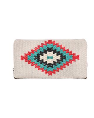 MW1069-W010 BR Montana West Aztec Collection Wallet