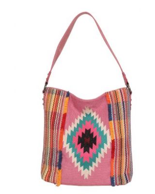 MW1069G-918 PK Montana West Aztec Tapestry Bohemian Shoulder Concealed Carry Bag