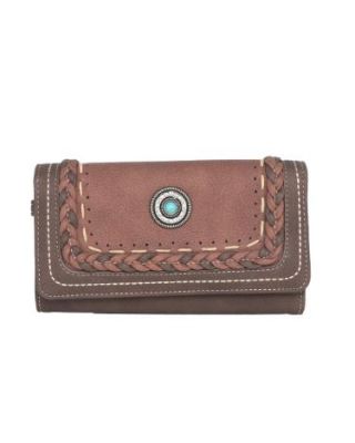 MW1107-W010 CF Montana West Concho Collection Wallet