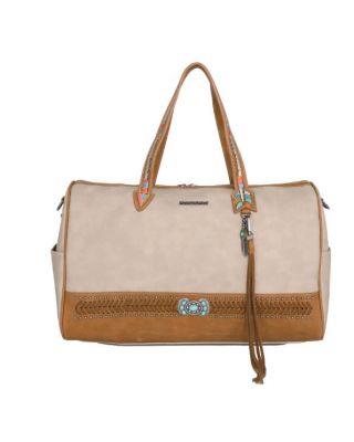 MW1112--5110 KH Montana West Concho Collection Weekender Bag
