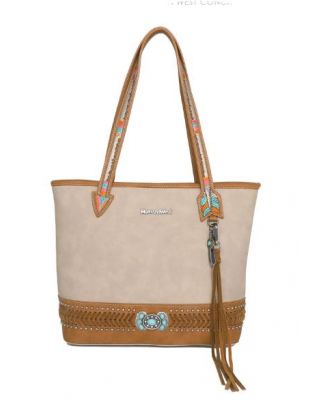 MW1112G-8317 KH Montana West Concho Collection Concealed Carry Tote