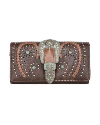 MW1116-W018 CF Montana West Buckle Collection Wallet