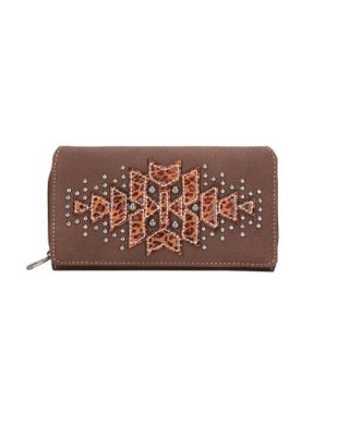 MW1128-W010 CF Montana West Aztec Collection Wallet