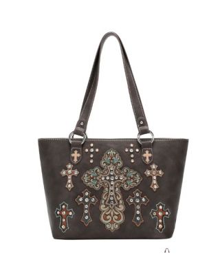 MW1136G-8317 CF Montana West Spiritual Collection Concealed Carry Tote