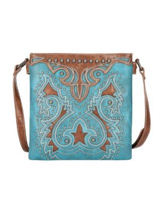 MW1137G-9360 TQ Montana West Cut-Out Collection Concealed Carry Crossbody