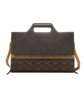 MW1139G-922 CF Montana West Aztec Tooled Collection Laptop Case