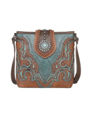 MW1144G-9360 TQ Montana West Cut-out Collection Concealed Carry Crossbody