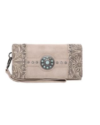 MW1146-W018 TN Montana West Concho Collection Wallet