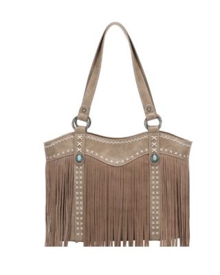 MW1149G-8317 KH  Montana West Fringe Collection Concealed Carry Tote