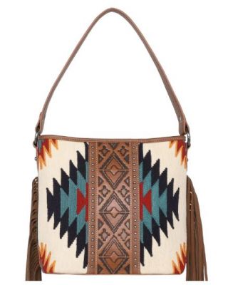 MW1172G-918 CF  Montana West Aztec Tapestry Concealed Carry Hobo