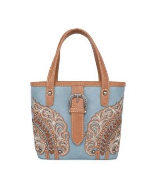 MW1177-923 JN  Montana West Cut-Out/Buckle Collection Small Tote/Crossbody