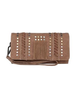 MW1208-W002 BR Montana West Fringe Collection Wallet