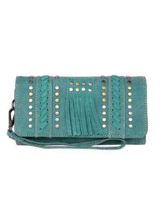 MW1208-W002 TQ Montana West Fringe Collection Wallet