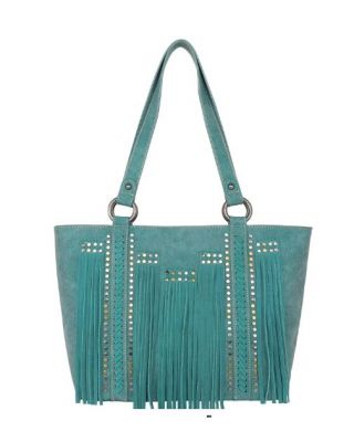 MW1208G-8317 TQ Montana West Fringe Collection Concealed Carry Tote