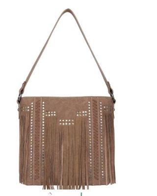 MW1208G-918 BR Montana West Fringe Collection Concealed Carry Hobo