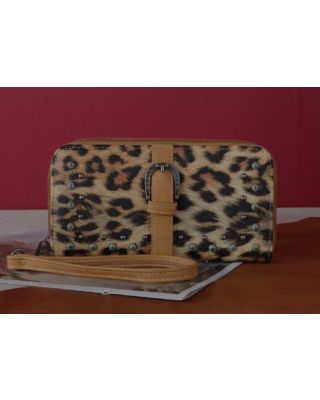 MW1240-W040 LBR Montana West Leopard Print Collection Wallet 
