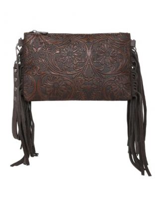 MW1217-181 CF Montana West Tooled Collection Clutch/Crossbody