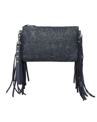 MW1217-181 NV Montana West Tooled Collection Clutch/Crossbody