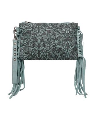 MW1217-181 TQ Montana West Tooled Collection Clutch/Crossbody