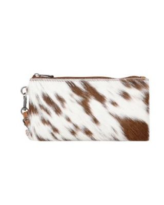 MW1219-139 BR Montana West Hair-On Collection Phone Wristlet/Crossbody