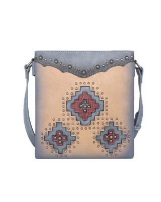 MW1220G-9360 TN Montana West Cut-out Aztec Collection Concealed Carry Crossbody