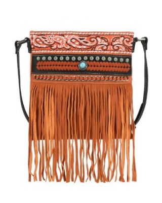 MW1237G-9360 OR Montana West Fringe Collection Concealed Carry Crossbody