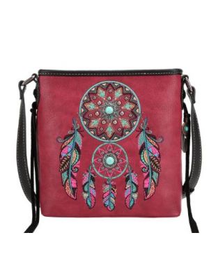 MW1241G-9360 WN Montana West Dream Catcher Collection Concealed Carry Crossbody