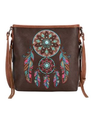 MW1241G-9360 CF Montana West Dream Catcher Collection Concealed Carry Crossbody