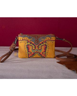 MW1253-181 MST Montana West Embroidered Collection Clutch/Crossbody