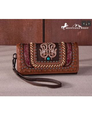 MW1256-W002 BR Montana West Embroidered Collection