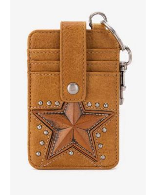 MW1288-W007 MST Montana West Lonestar Collection Mini Key Ring Card Case