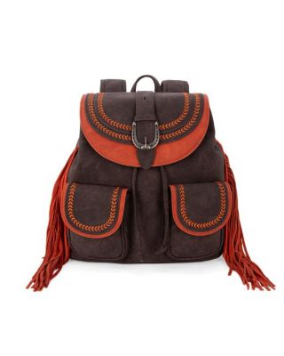 MW1289-9110 CF Montana West Fringe Buckle Collection Backpack