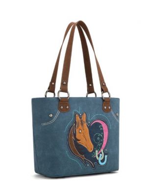 MW1297G-8317 JN Montana West Embroidered Collection Concealed Carry Tote