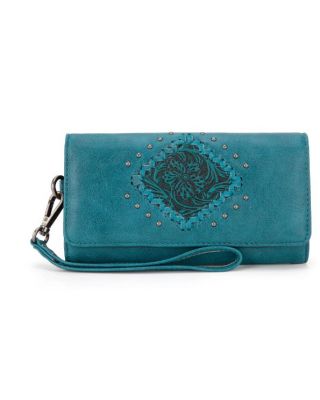 MW1299-W002 TQ Montana West Tooled Collection Wallet