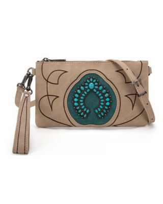 MW1302-181 TN Montana West Concho Collection Crossbody/Wristlet