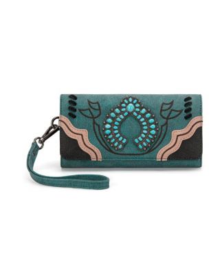 MW1302-W002 TQ Montana West Concho Collection Wallet