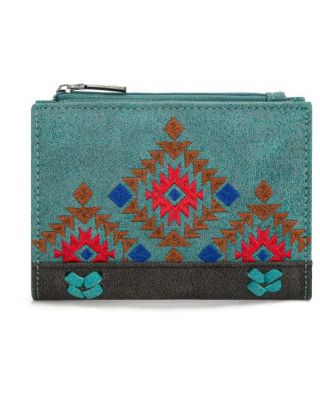 MW1312-W050 TQ Montana West Embroidered Collection Wallet