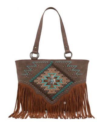 MW1315G-8317 CF Montana West Embroidered Collection Tote