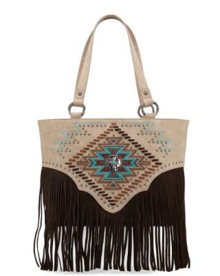 MW1315G-8317 TN Montana West Embroidered Collection Tote