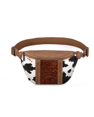 MW1318-194 BR Montana West Tooled Collection Fanny Pack