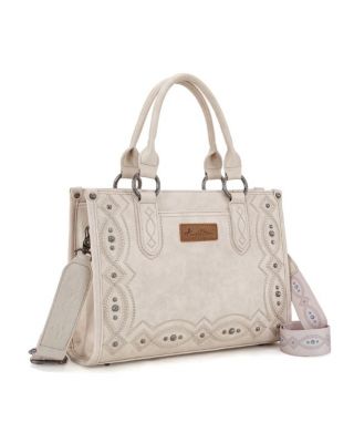 MW1334G-8250 BG Montana West Embroidered Concealed Carry Collection Tote
