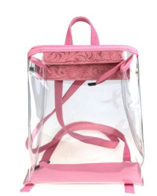 MW906-9110 PK BACK Montana West  Clear Backpack