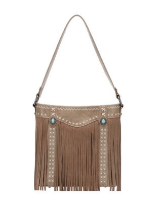 MW1149G-918 KH  Montana West Fringe Collection Concealed Carry Hobo
